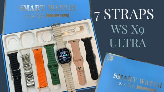 WS-X9 Ultra (7 In 1) Smart Watch.